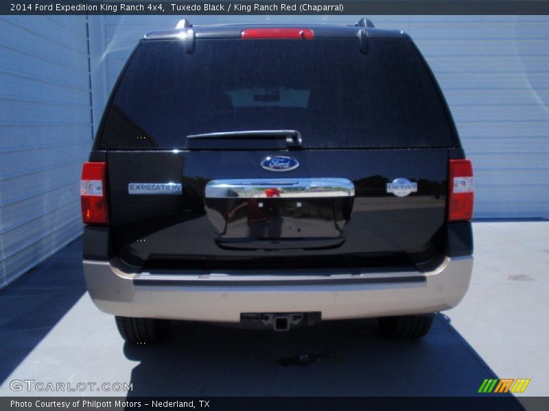 Tuxedo Black / King Ranch Red (Chaparral) 2014 Ford Expedition King Ranch 4x4