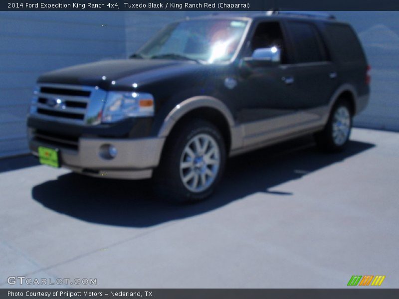 Tuxedo Black / King Ranch Red (Chaparral) 2014 Ford Expedition King Ranch 4x4