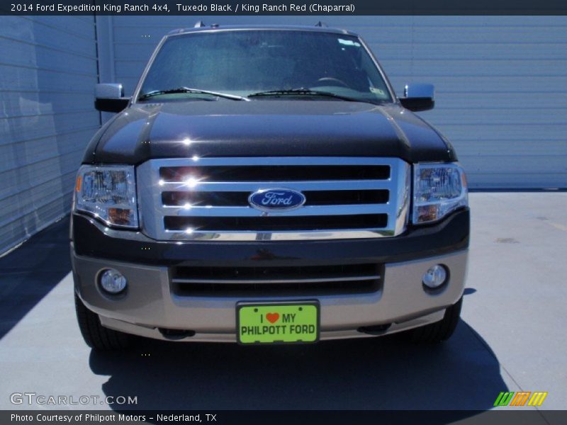 Tuxedo Black / King Ranch Red (Chaparral) 2014 Ford Expedition King Ranch 4x4
