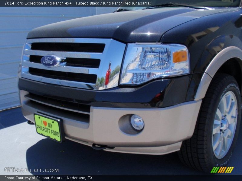 Tuxedo Black / King Ranch Red (Chaparral) 2014 Ford Expedition King Ranch 4x4