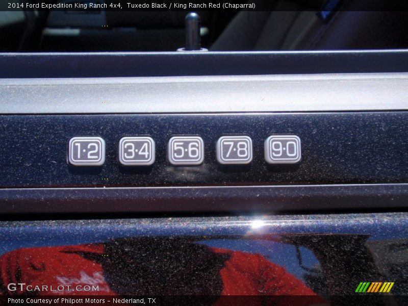 Tuxedo Black / King Ranch Red (Chaparral) 2014 Ford Expedition King Ranch 4x4