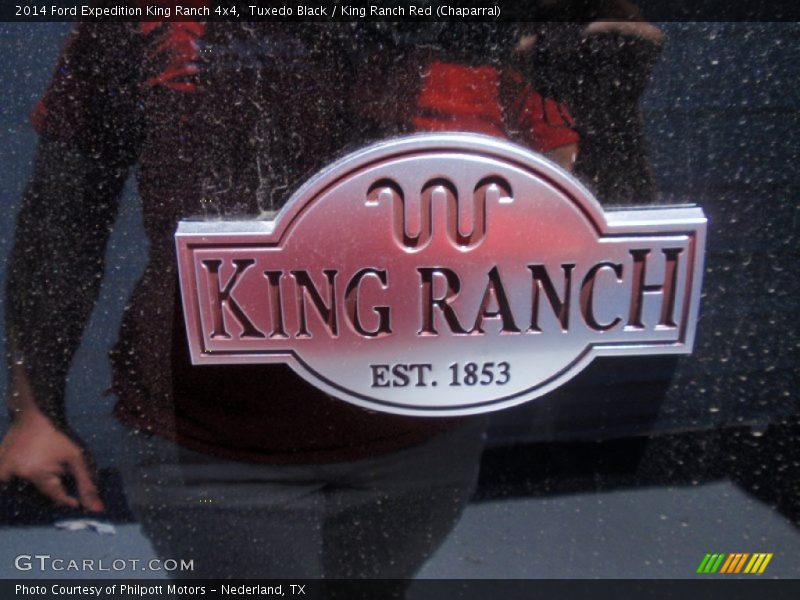 Tuxedo Black / King Ranch Red (Chaparral) 2014 Ford Expedition King Ranch 4x4