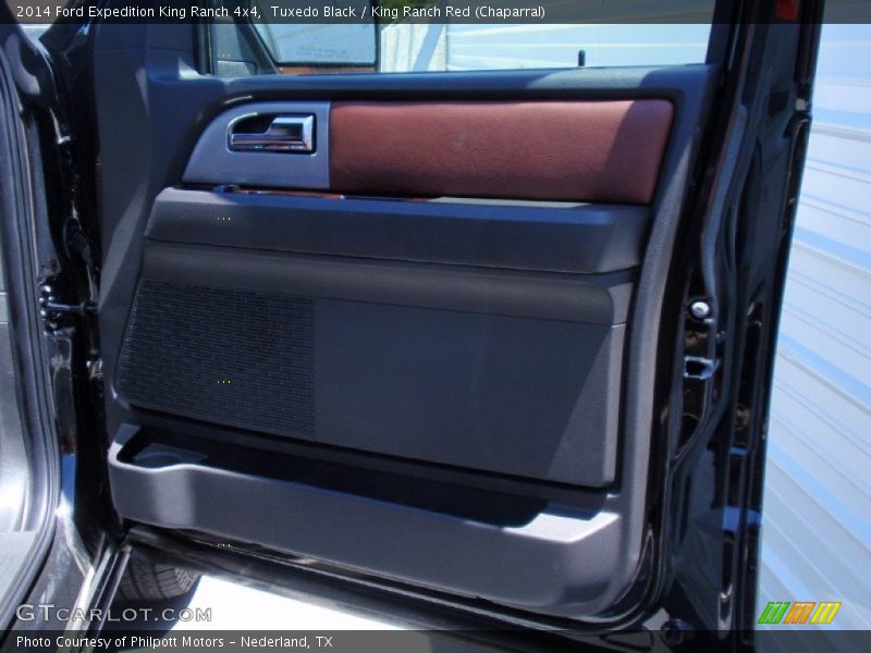Tuxedo Black / King Ranch Red (Chaparral) 2014 Ford Expedition King Ranch 4x4