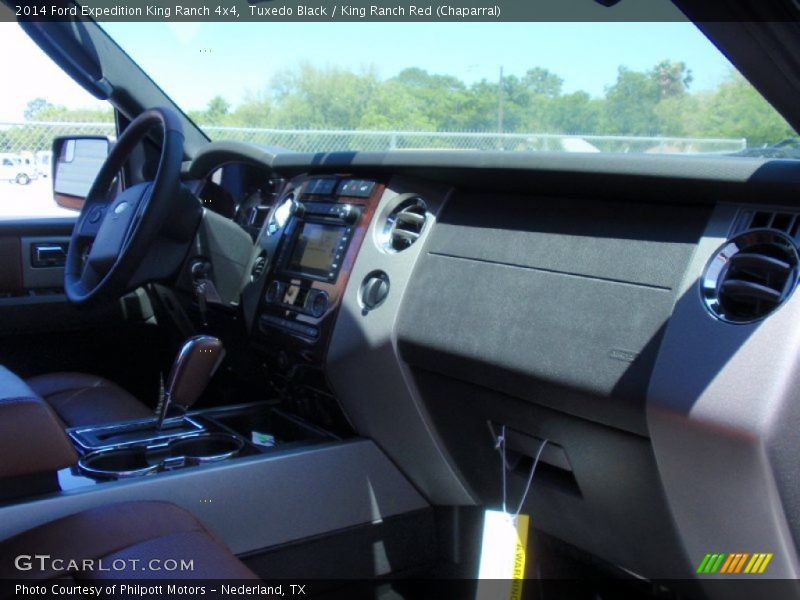 Tuxedo Black / King Ranch Red (Chaparral) 2014 Ford Expedition King Ranch 4x4