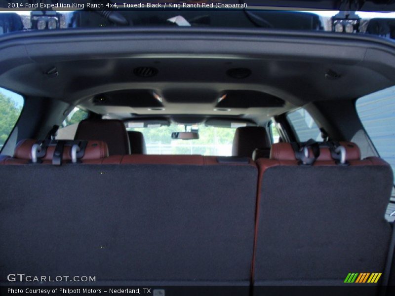Tuxedo Black / King Ranch Red (Chaparral) 2014 Ford Expedition King Ranch 4x4