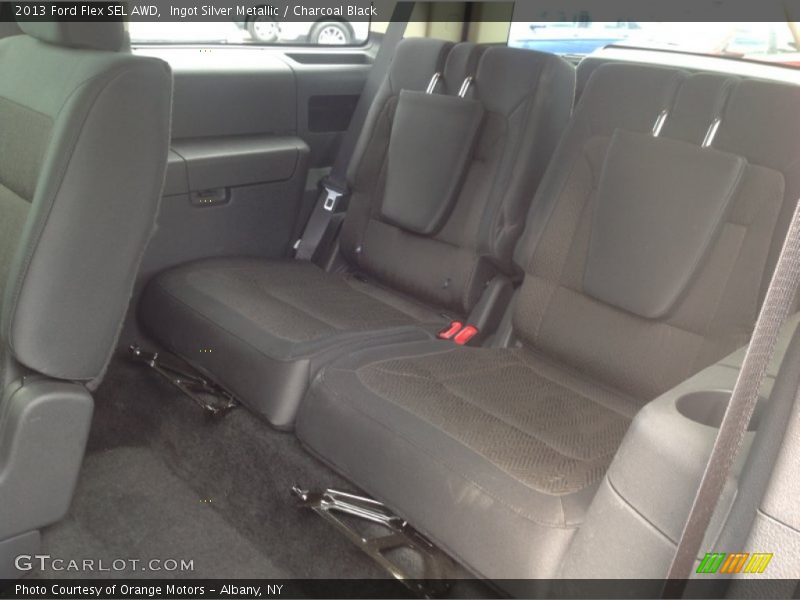 Ingot Silver Metallic / Charcoal Black 2013 Ford Flex SEL AWD