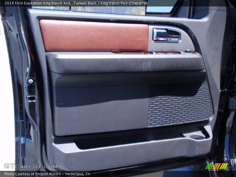 Tuxedo Black / King Ranch Red (Chaparral) 2014 Ford Expedition King Ranch 4x4