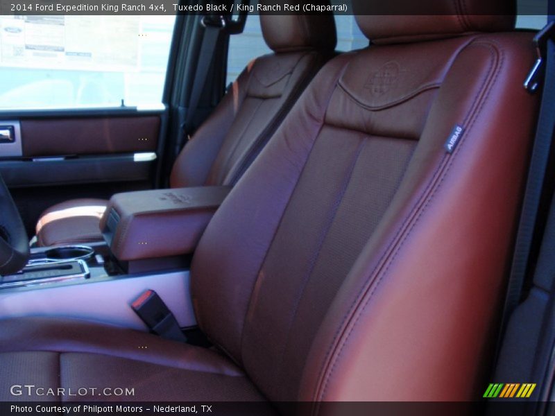 Tuxedo Black / King Ranch Red (Chaparral) 2014 Ford Expedition King Ranch 4x4