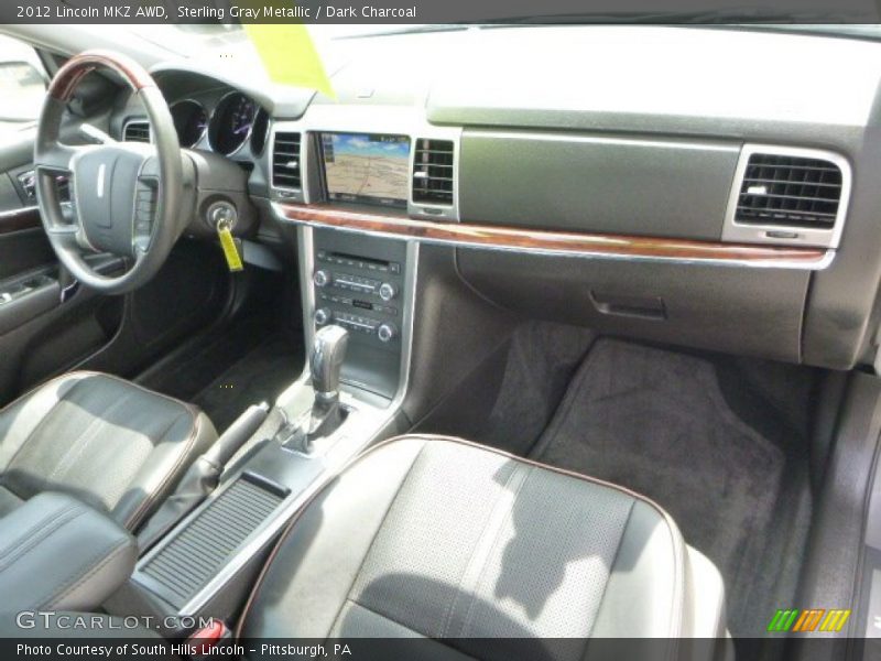 Sterling Gray Metallic / Dark Charcoal 2012 Lincoln MKZ AWD