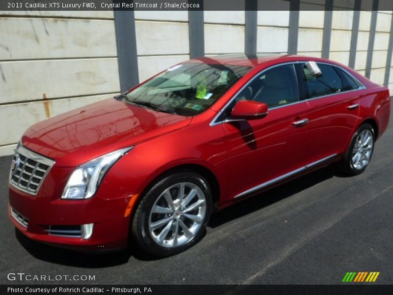 Crystal Red Tintcoat / Shale/Cocoa 2013 Cadillac XTS Luxury FWD