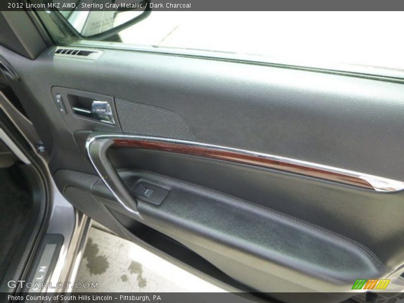 Sterling Gray Metallic / Dark Charcoal 2012 Lincoln MKZ AWD