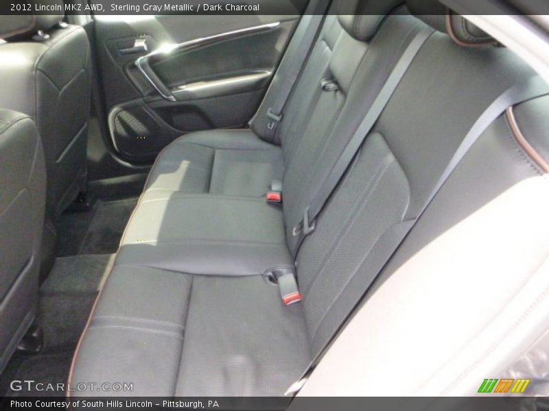 Sterling Gray Metallic / Dark Charcoal 2012 Lincoln MKZ AWD