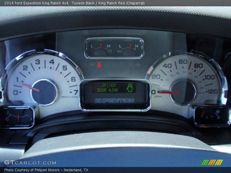 Tuxedo Black / King Ranch Red (Chaparral) 2014 Ford Expedition King Ranch 4x4