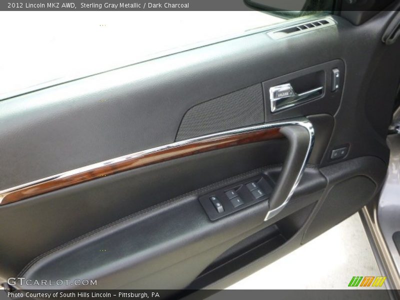 Sterling Gray Metallic / Dark Charcoal 2012 Lincoln MKZ AWD