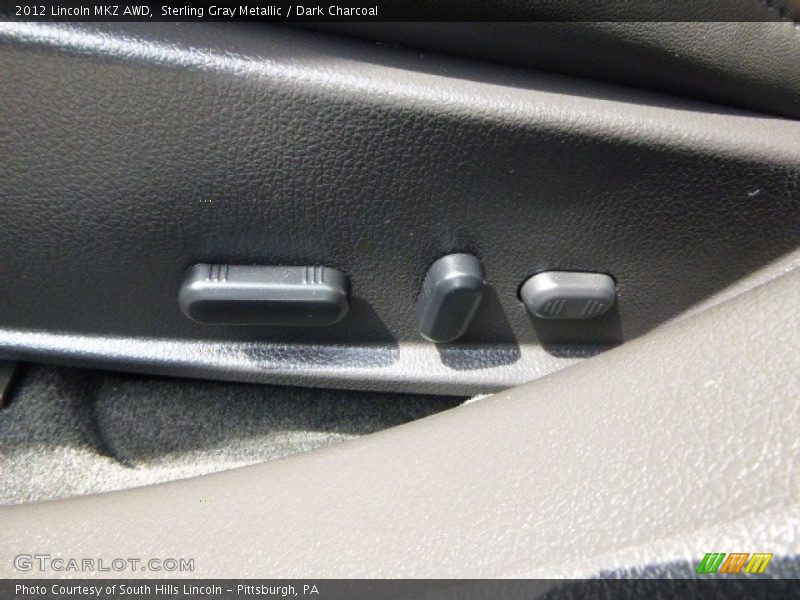 Sterling Gray Metallic / Dark Charcoal 2012 Lincoln MKZ AWD