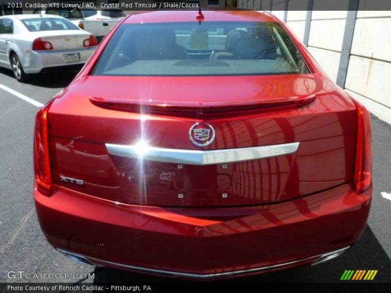Crystal Red Tintcoat / Shale/Cocoa 2013 Cadillac XTS Luxury FWD