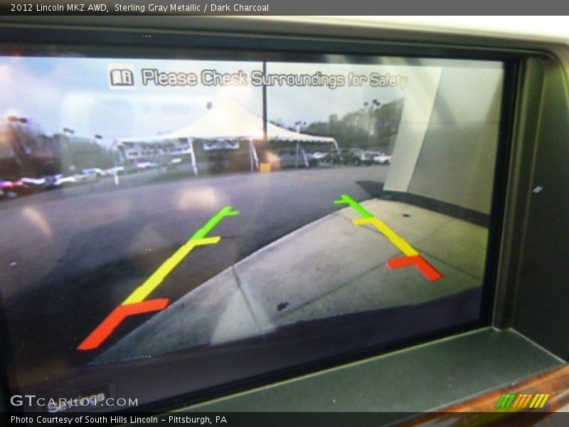 Sterling Gray Metallic / Dark Charcoal 2012 Lincoln MKZ AWD