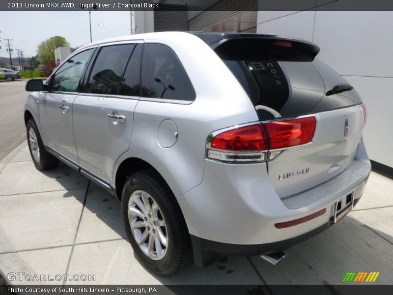 Ingot Silver / Charcoal Black 2013 Lincoln MKX AWD