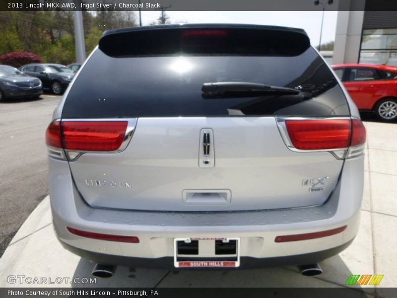 Ingot Silver / Charcoal Black 2013 Lincoln MKX AWD