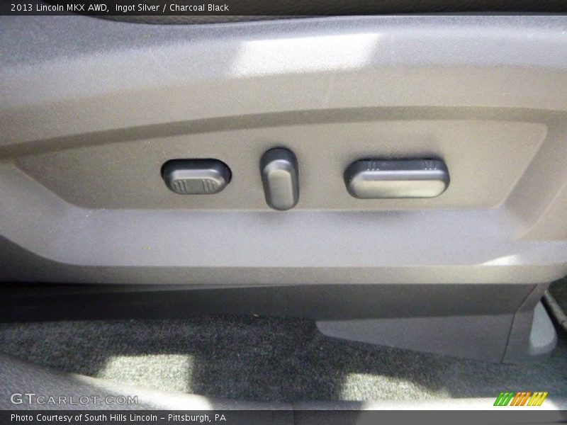 Ingot Silver / Charcoal Black 2013 Lincoln MKX AWD