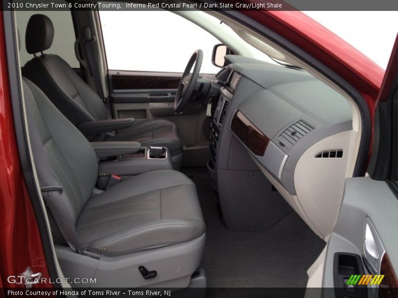 Inferno Red Crystal Pearl / Dark Slate Gray/Light Shale 2010 Chrysler Town & Country Touring