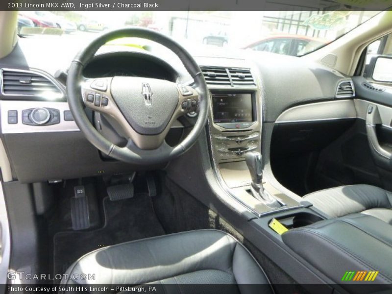 Ingot Silver / Charcoal Black 2013 Lincoln MKX AWD