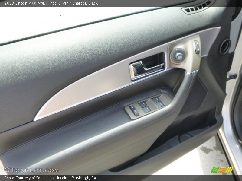 Ingot Silver / Charcoal Black 2013 Lincoln MKX AWD
