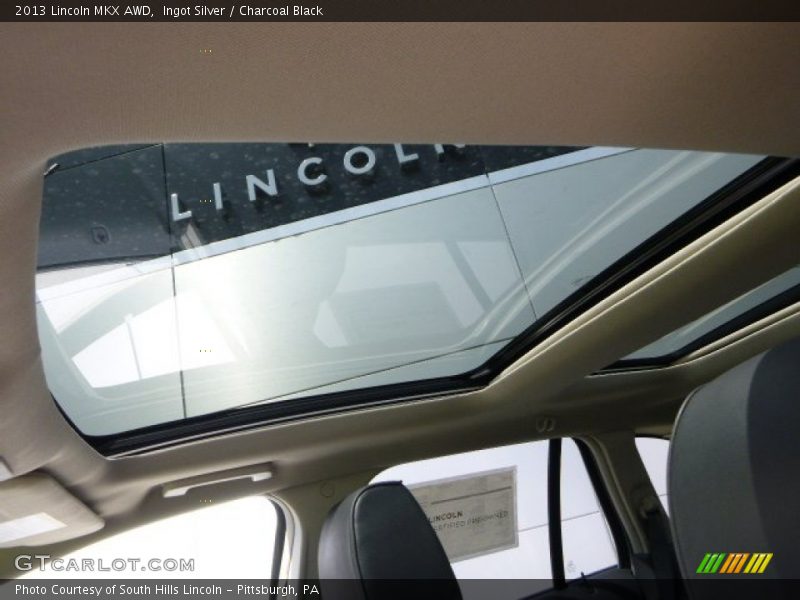 Ingot Silver / Charcoal Black 2013 Lincoln MKX AWD