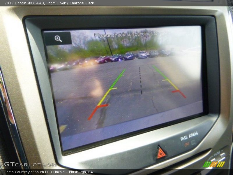 Ingot Silver / Charcoal Black 2013 Lincoln MKX AWD