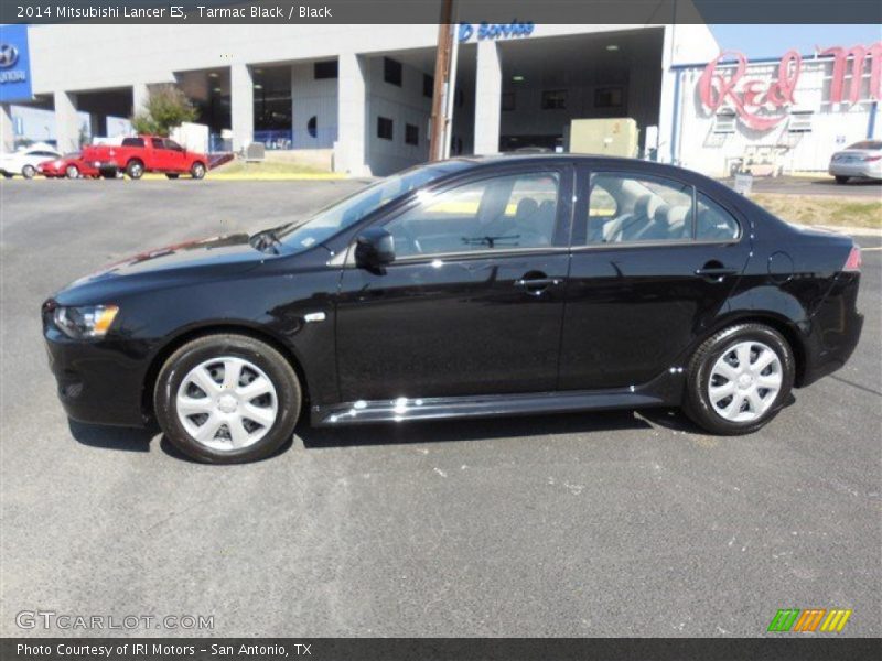 Tarmac Black / Black 2014 Mitsubishi Lancer ES