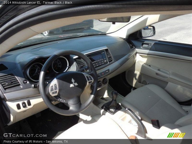 Tarmac Black / Black 2014 Mitsubishi Lancer ES
