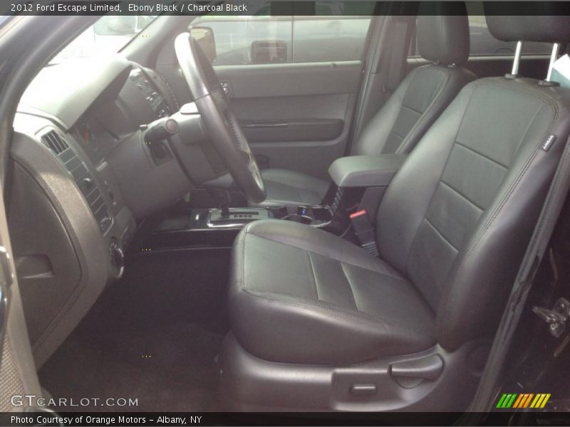 Ebony Black / Charcoal Black 2012 Ford Escape Limited