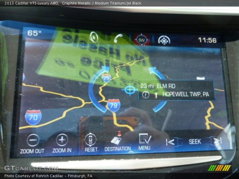 Graphite Metallic / Medium Titanium/Jet Black 2013 Cadillac XTS Luxury AWD