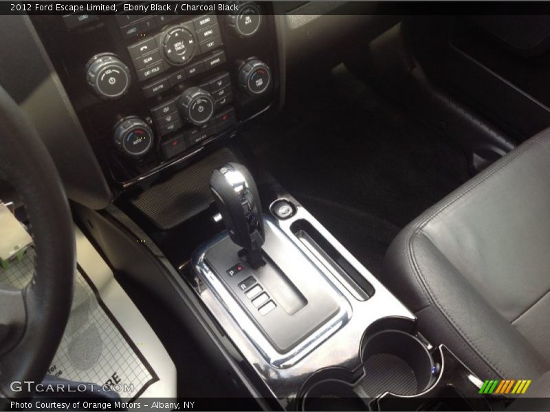 Ebony Black / Charcoal Black 2012 Ford Escape Limited