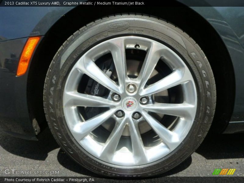 Graphite Metallic / Medium Titanium/Jet Black 2013 Cadillac XTS Luxury AWD