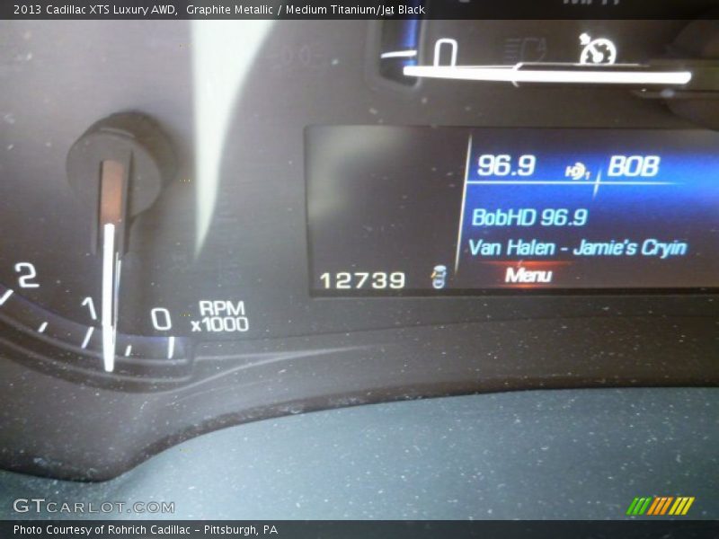 Graphite Metallic / Medium Titanium/Jet Black 2013 Cadillac XTS Luxury AWD