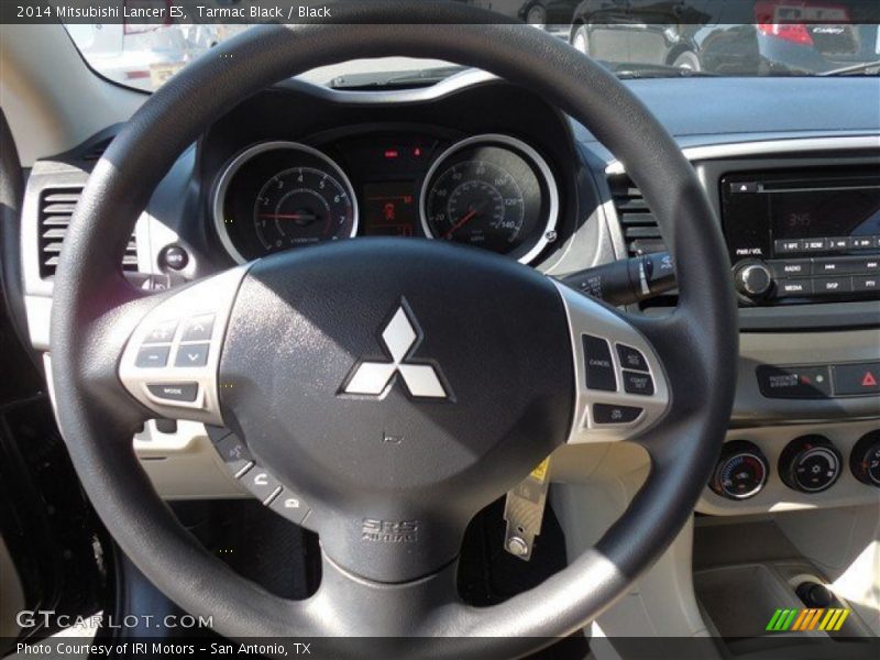 Tarmac Black / Black 2014 Mitsubishi Lancer ES