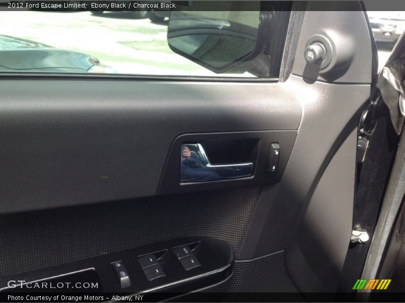 Ebony Black / Charcoal Black 2012 Ford Escape Limited