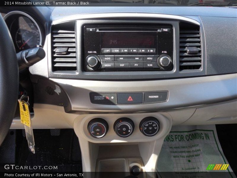 Tarmac Black / Black 2014 Mitsubishi Lancer ES