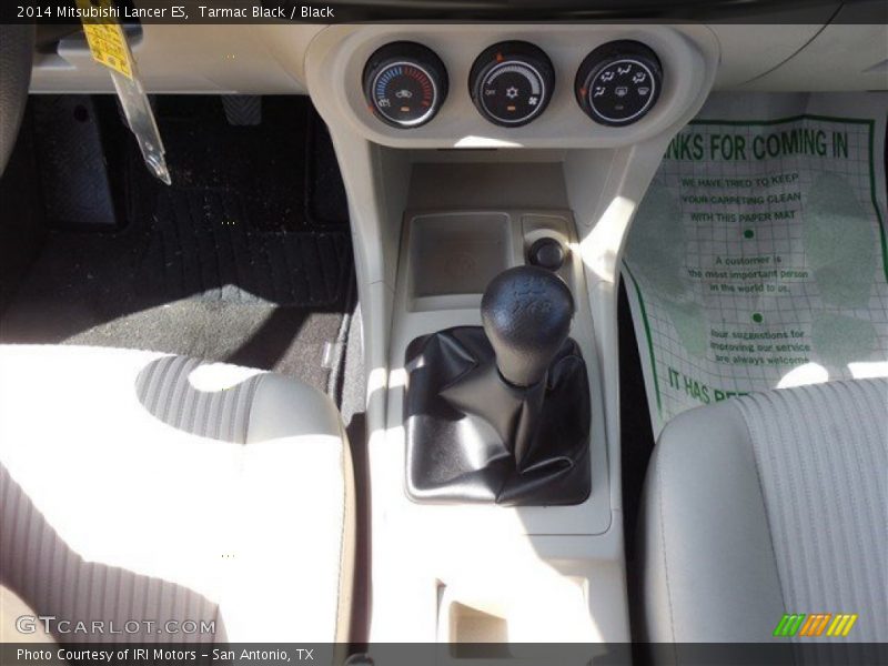 Tarmac Black / Black 2014 Mitsubishi Lancer ES