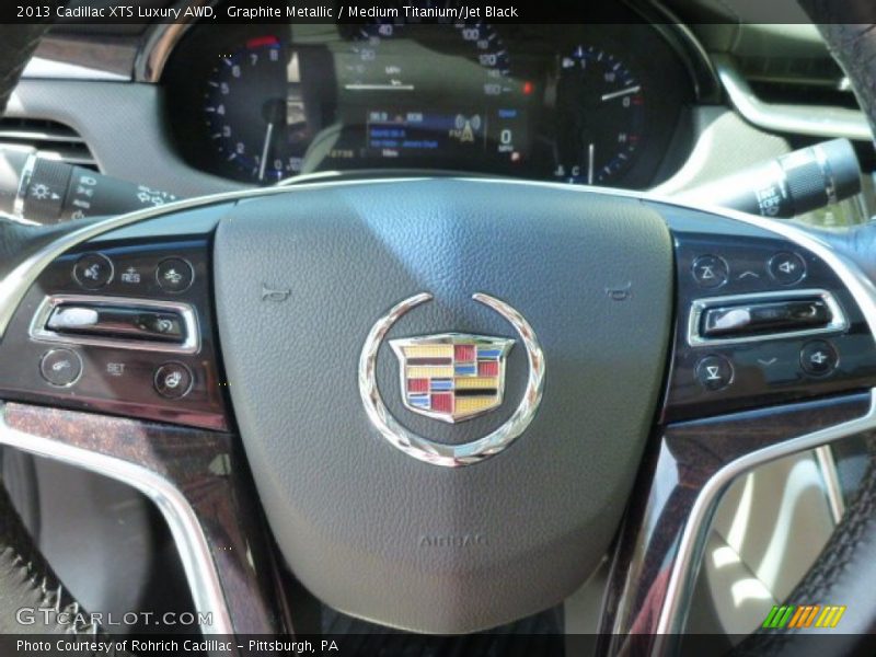 Graphite Metallic / Medium Titanium/Jet Black 2013 Cadillac XTS Luxury AWD