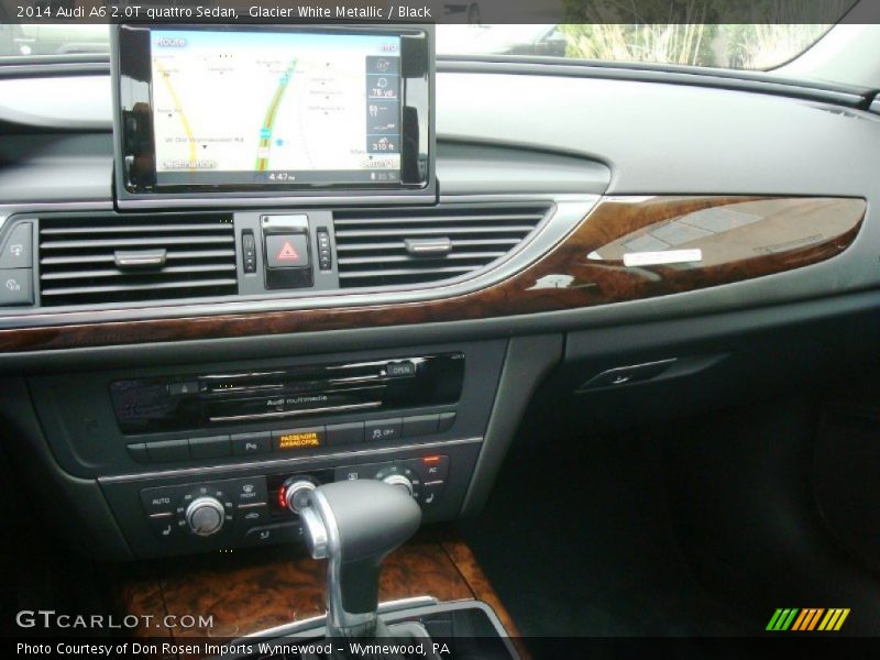 Glacier White Metallic / Black 2014 Audi A6 2.0T quattro Sedan
