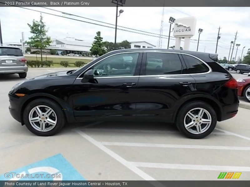 Black / Platinum Grey 2013 Porsche Cayenne