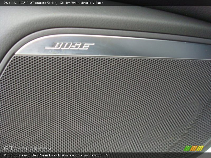 Glacier White Metallic / Black 2014 Audi A6 2.0T quattro Sedan