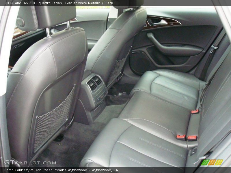 Glacier White Metallic / Black 2014 Audi A6 2.0T quattro Sedan