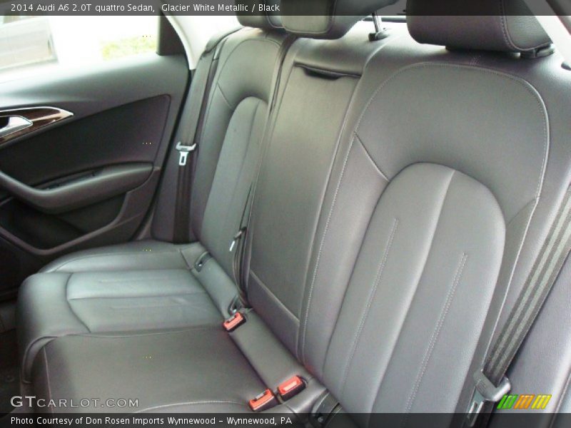 Glacier White Metallic / Black 2014 Audi A6 2.0T quattro Sedan