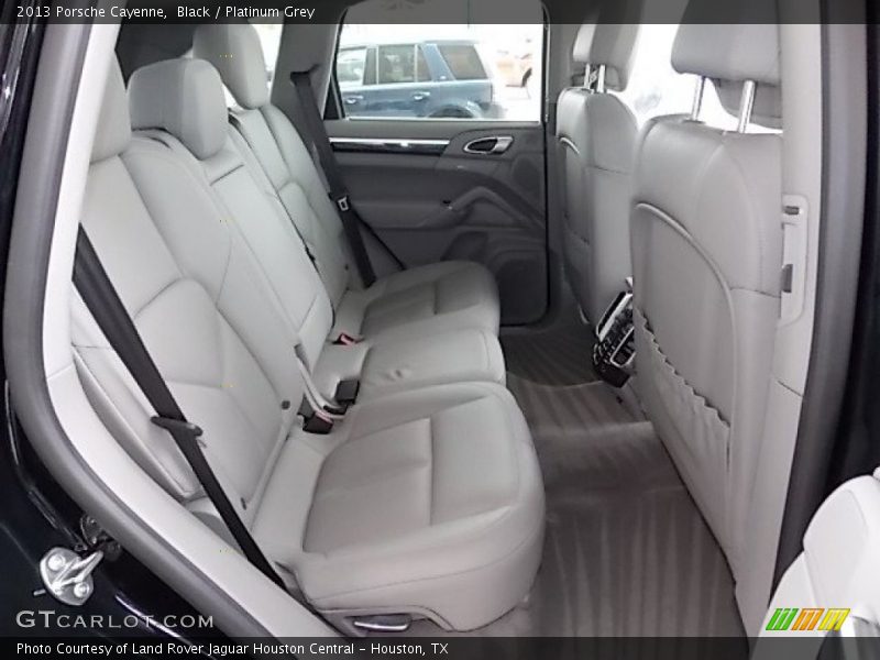 Rear Seat of 2013 Cayenne 