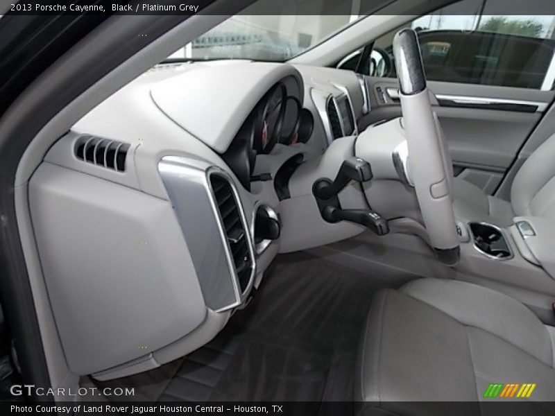 Black / Platinum Grey 2013 Porsche Cayenne