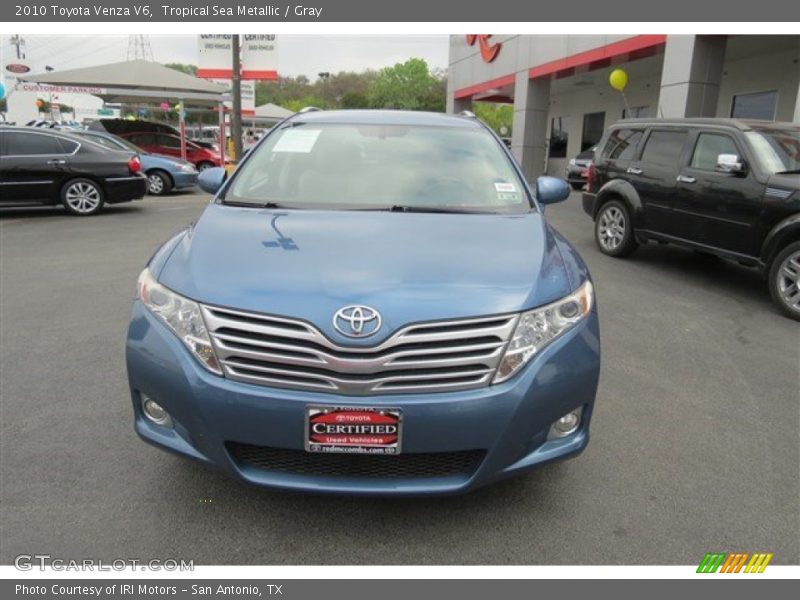 Tropical Sea Metallic / Gray 2010 Toyota Venza V6