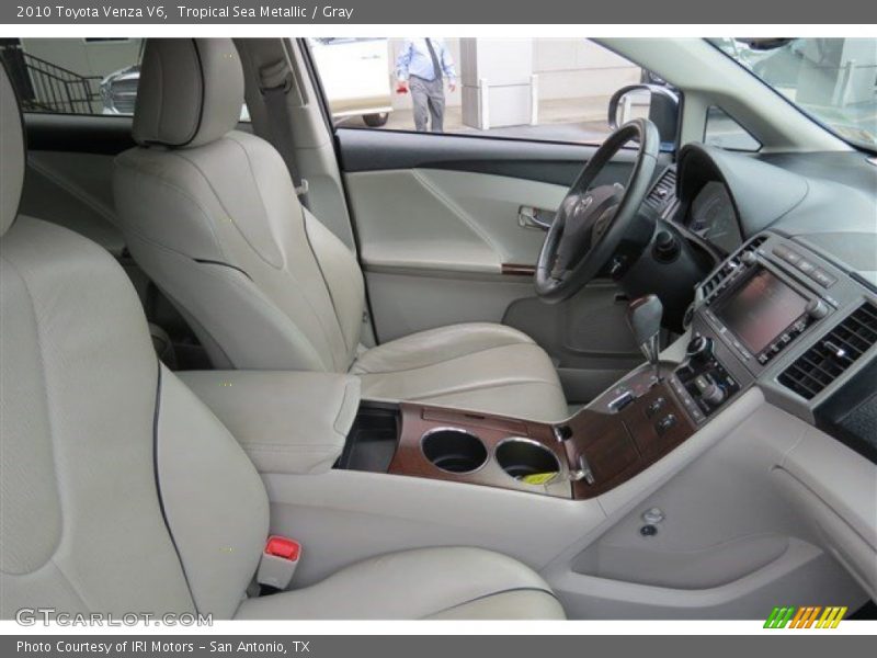 Tropical Sea Metallic / Gray 2010 Toyota Venza V6